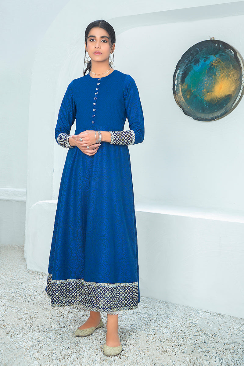 MAH E NAZ Jacquard 2PC Set - Elegant Embroidered Outfit for Women | Perfect for Parties, Weddings & Special Occasions