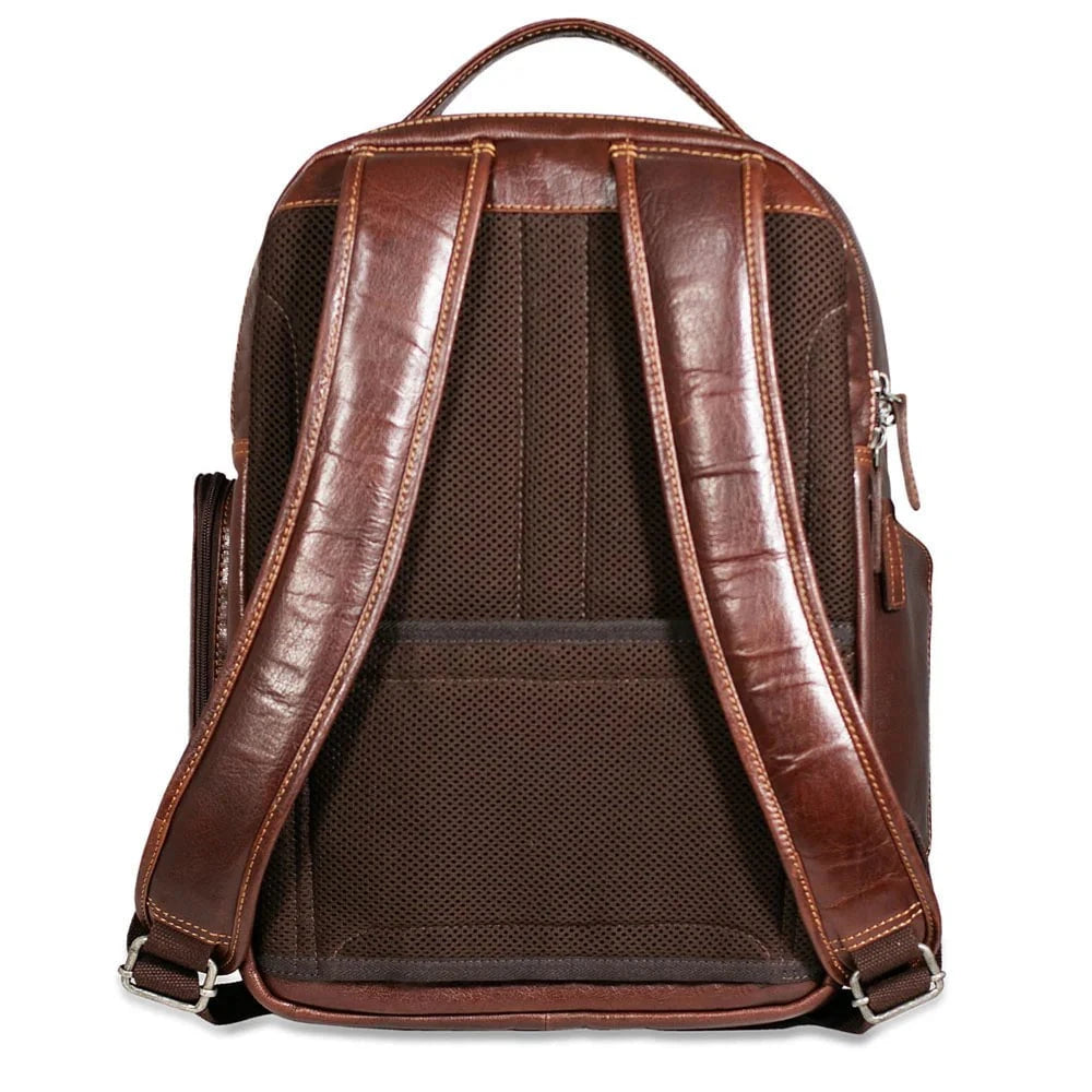 Jack Georges Medium Tech Backpack for Laptop & Tablet - Water-Resistant Business Travel & College Backpack with USB Charging Port
