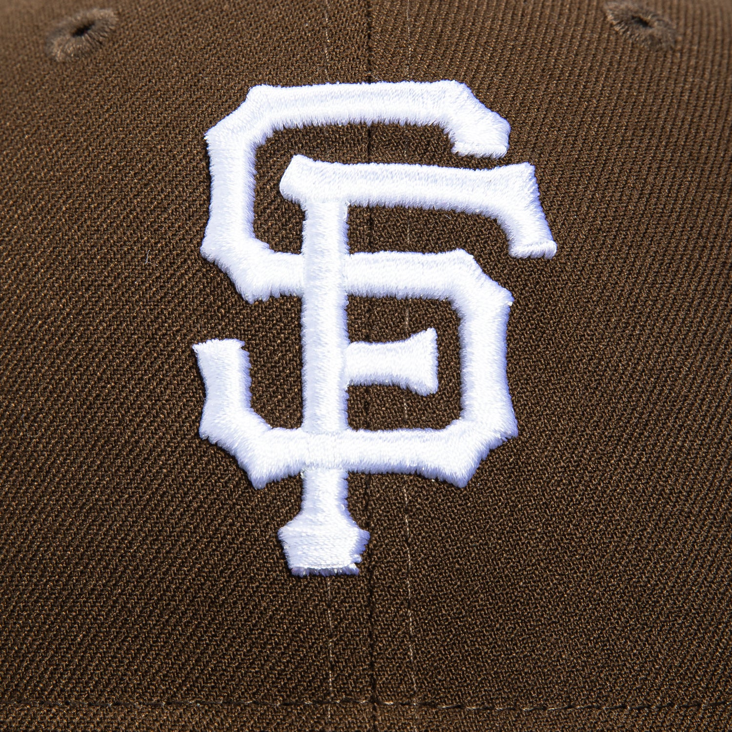New Era 59Fifty MLB San Francisco Giants Snapback Baseball Cap - Brown & White Adjustable Hat for Men & Women | Perfect for Baseball Games, Streetwear Fashion & Sports Fans