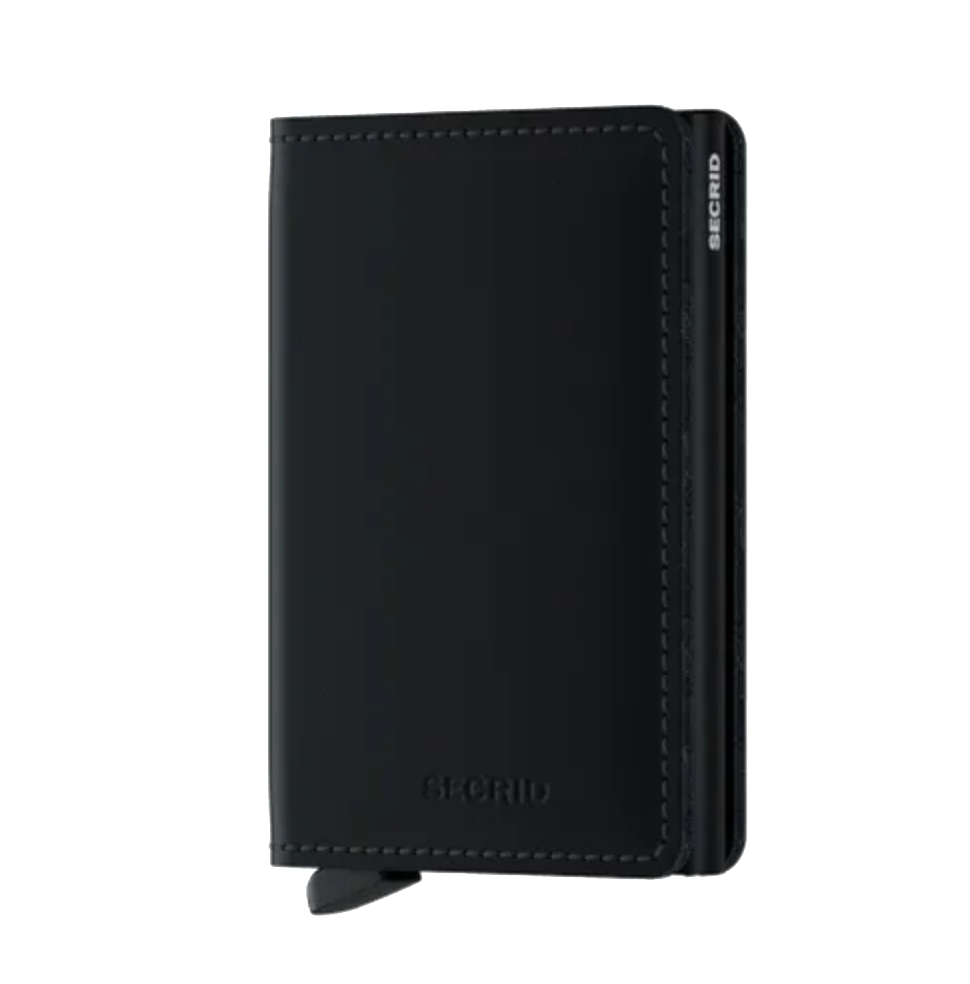 SECRID Slimwallet Matte - RFID Blocking Minimalist Wallet for Men & Women | Ultra-Thin & Durable | Perfect for Travel, Business & Everyday Use