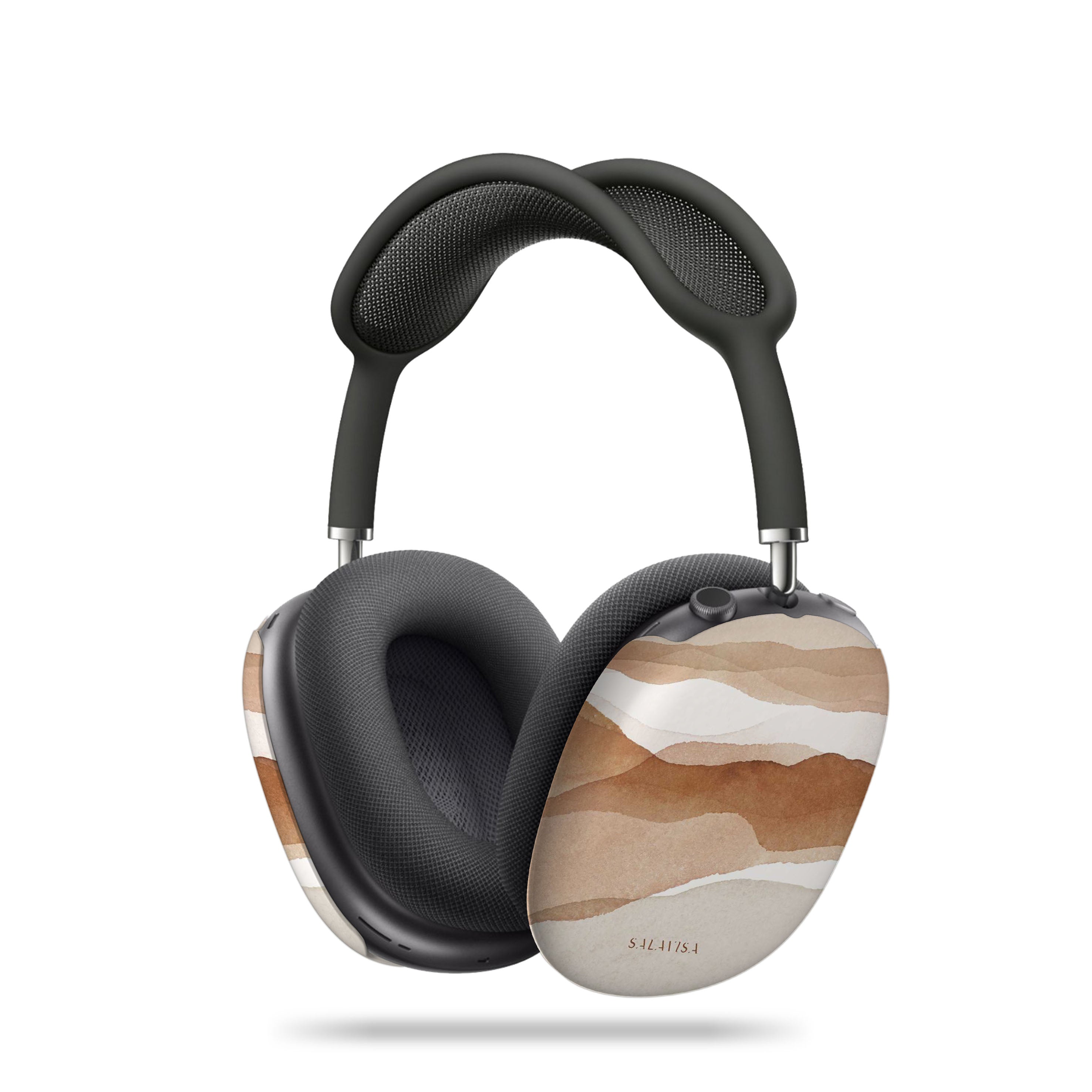 Premium Sahara Watercolor AirPods Max Case - Protective Cover for Apple AirPods Max Headphones - Stylish & Durable Design for Travel, Work & Daily Use
