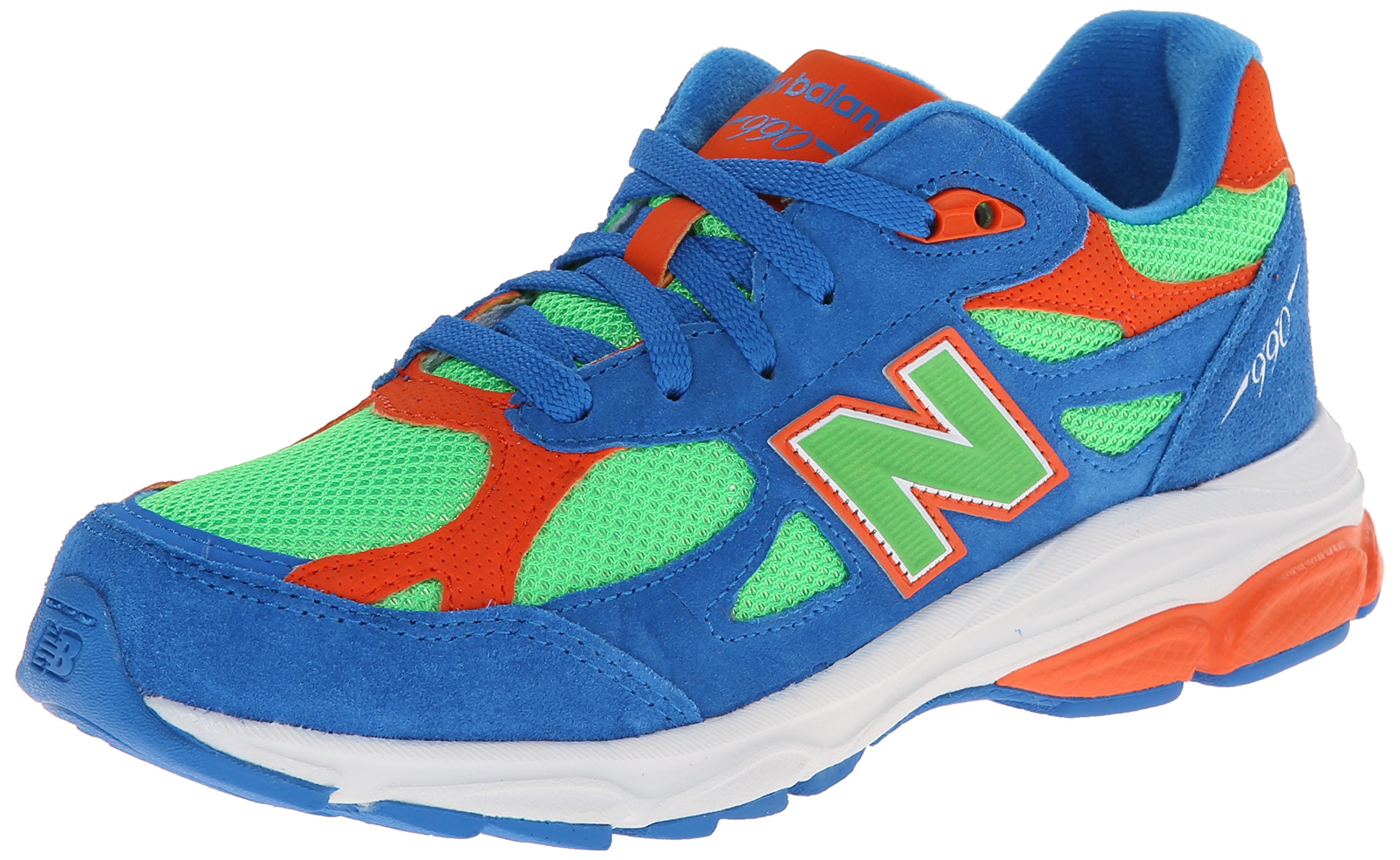New Balance KJ990 Lace-Up Running Shoes for Kids - Lightweight Athletic Sneakers for Toddlers, Little & Big Kids - Perfect for School, Playground & Daily Activities