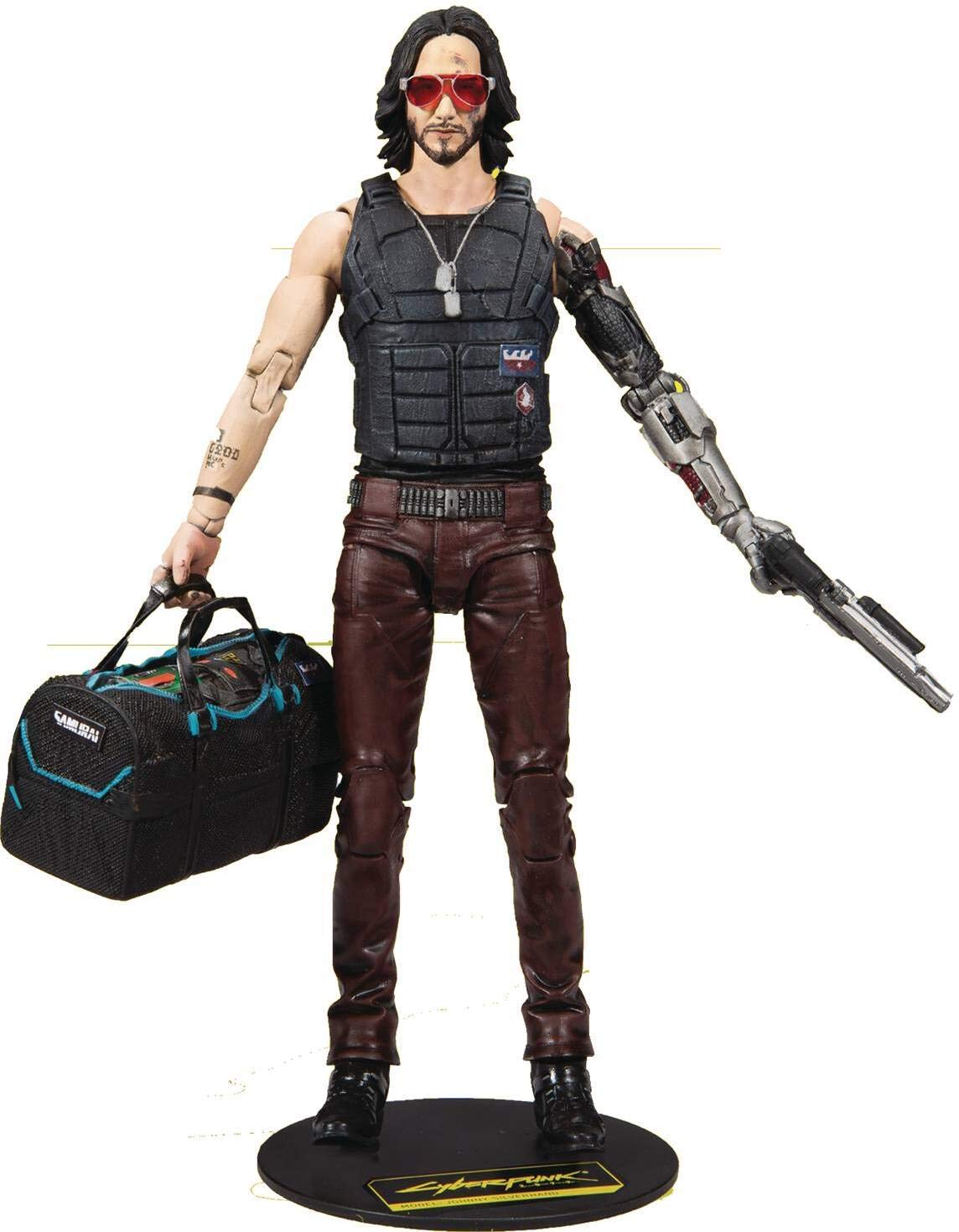 McFarlane Toys Cyberpunk 2077 Johnny Silverhand Collectible Action Figure - 7