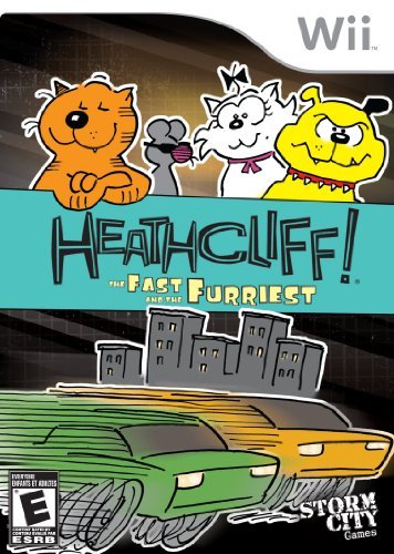 Heathcliff: The Fast & the Furriest - Nintendo Wii Game by Solutions 2 Go | Fun Family Adventure for Kids & Cat Lovers