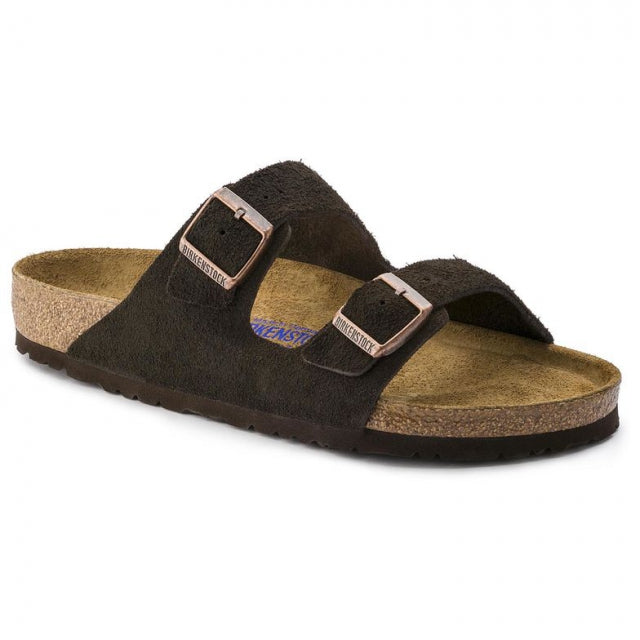 Arizona Soft Footbed Suede Leather Sandals for Women - Comfortable Casual Summer Shoes for Beach, Travel and Everyday Wear