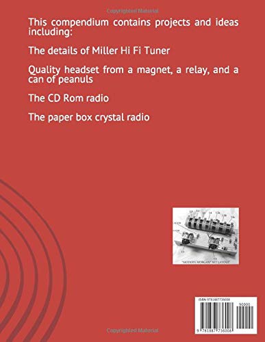 Crystal Radio Projects from the Xtal Set Society Newsletter Volumes 12 & 13 - DIY Electronics Kits for Hobbyists & Vintage Radio Enthusiasts - Perfect for STEM Education & Home Experiments