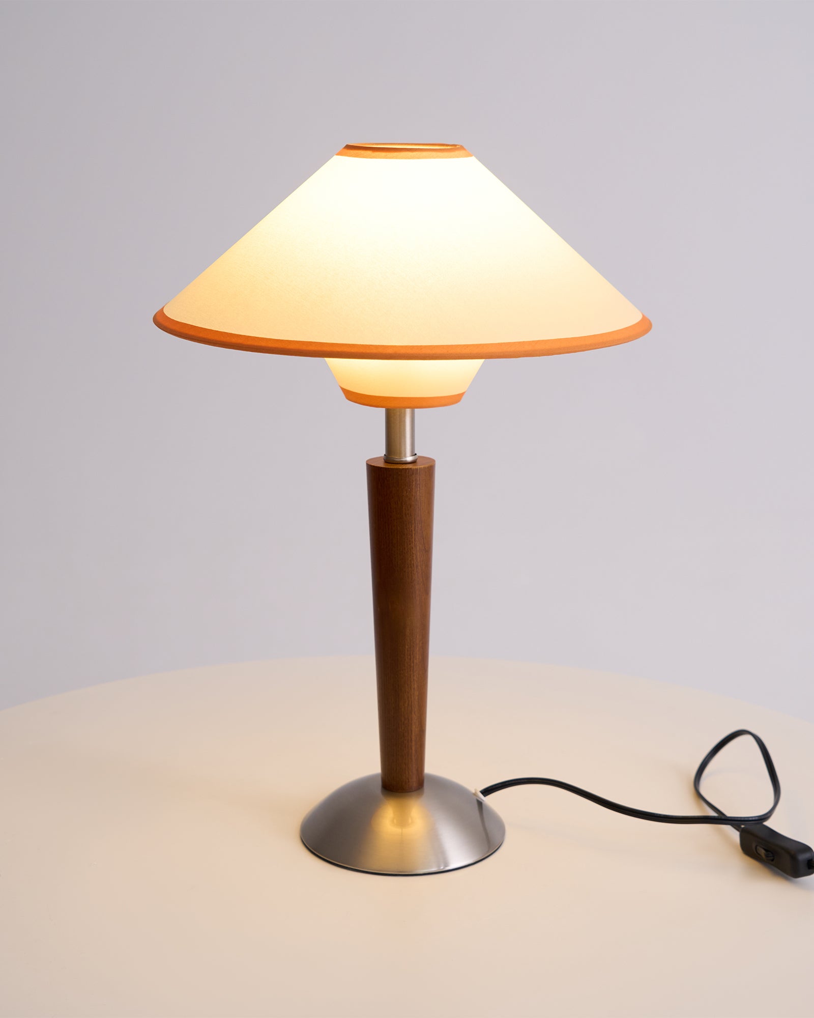 Talonwood Table Lamp - Modern Wooden Desk Lamp with Adjustable Brightness for Home Office, Bedroom & Living Room Decor