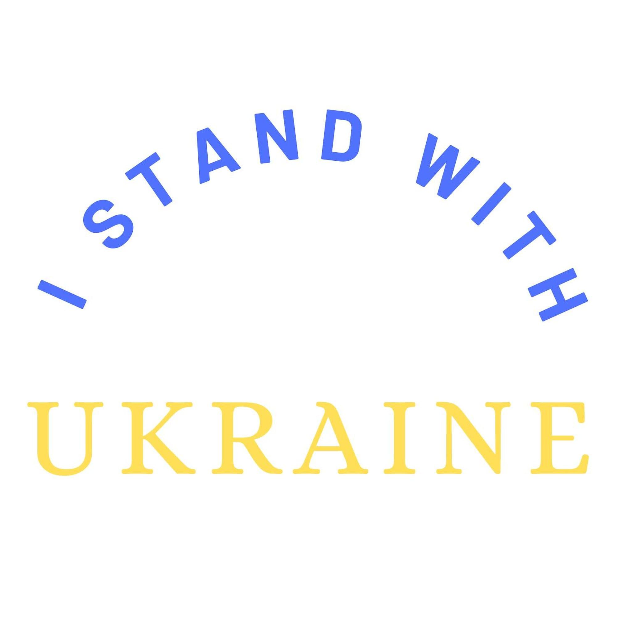 Solidarity with Ukraine Sweatshirt - Classic Crew Neck Pullover for Men & Women | Comfortable Casual Wear for Protests, Fundraisers & Showing Support