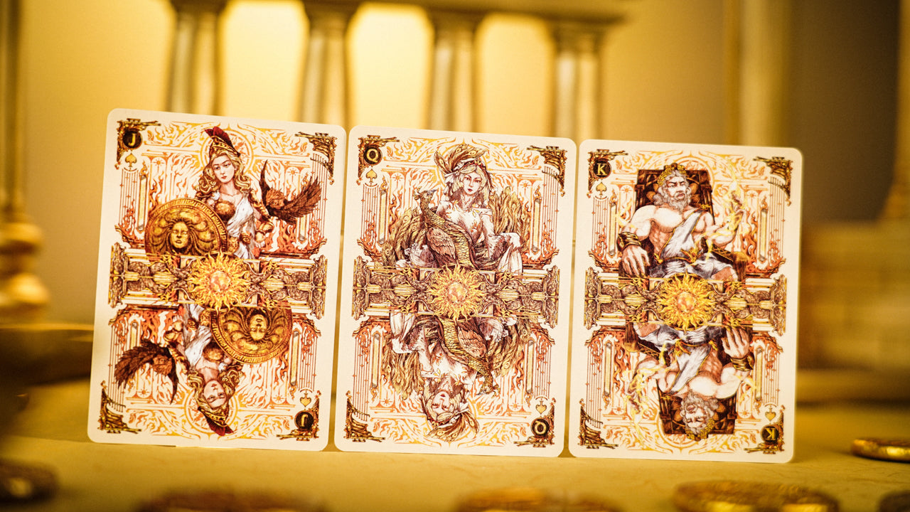 Apollo Playing Cards - Premium Standard Edition for Poker, Magic Tricks & Card Games | Durable & Stylish Deck for Casino Nights & Family Fun