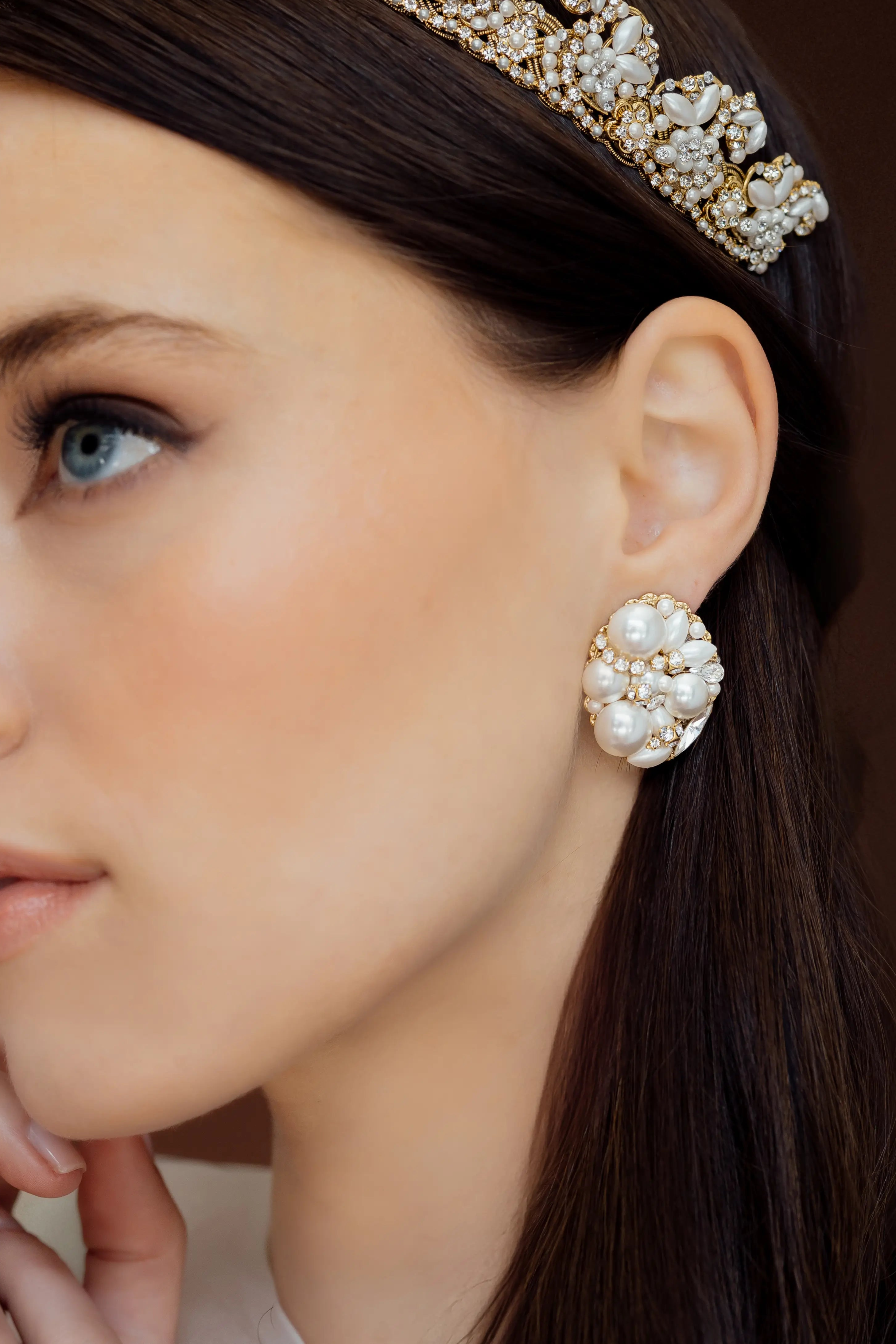 Poesia Earrings - Elegant Gold Plated Dangle Earrings for Women | Perfect for Parties, Weddings & Everyday Wear