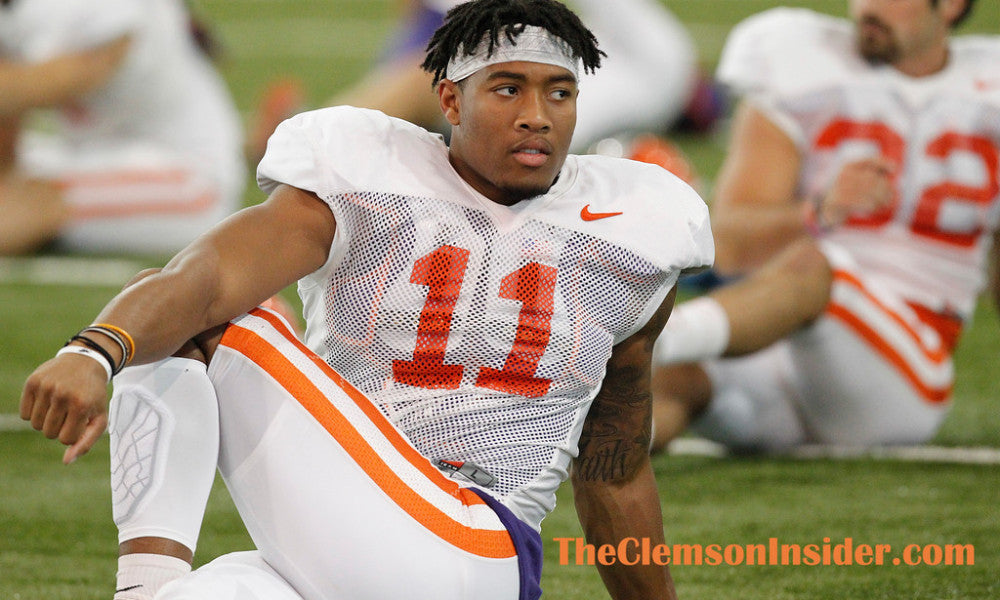 Isaiah Simmons Clemson Tigers #11 Authentic Game-Worn White Football Jersey - Size XL - Perfect for Collectors, Fans, and Game Day Outfits