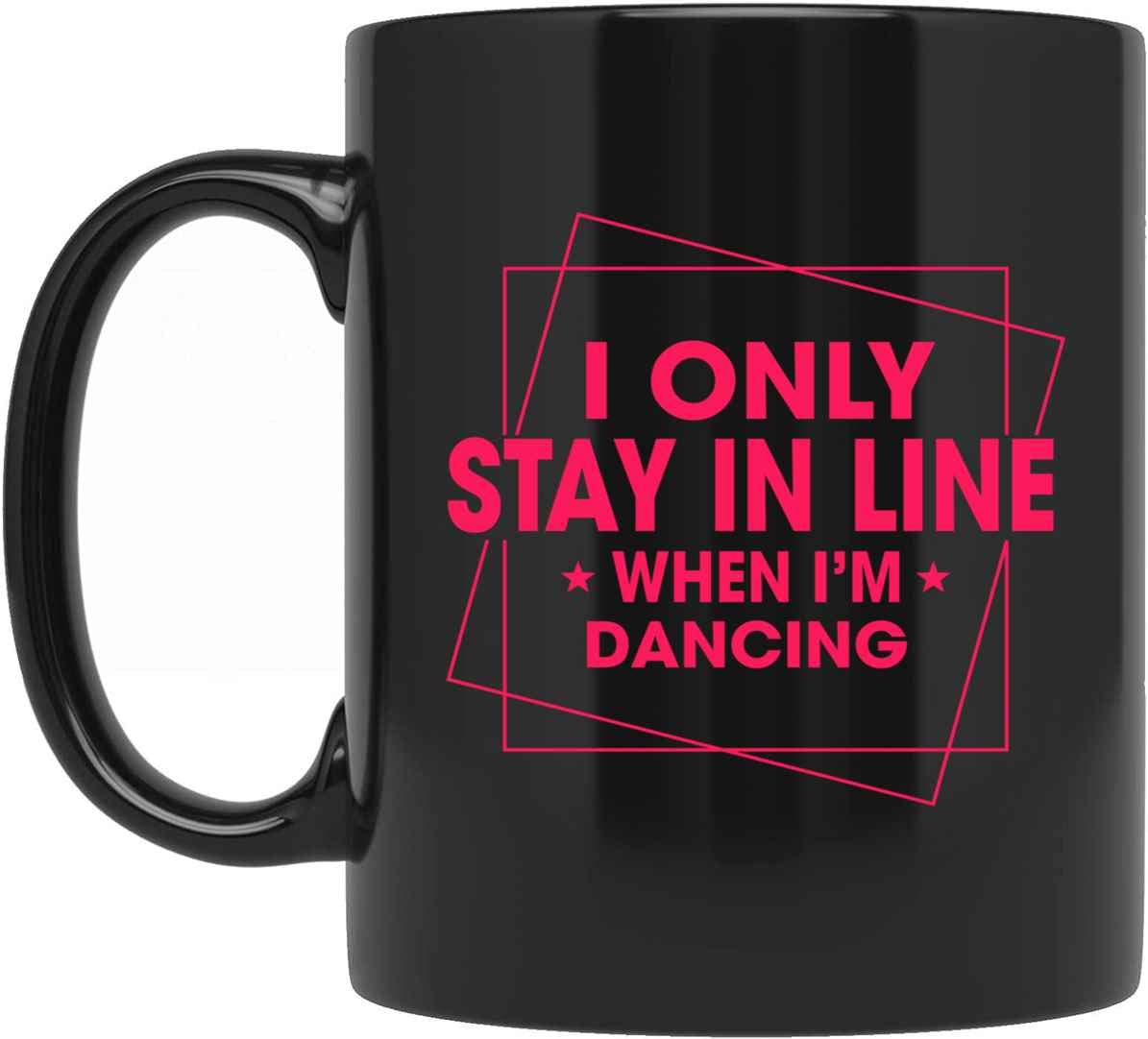 Personalized Line Dancing Coffee Mug - 