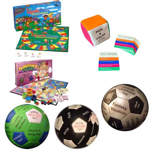 Professional Counseling Play Therapy Game Set #2 for Kids - Enhance Emotional Growth & Communication Skills | Ideal for Therapists, Schools & Home Use