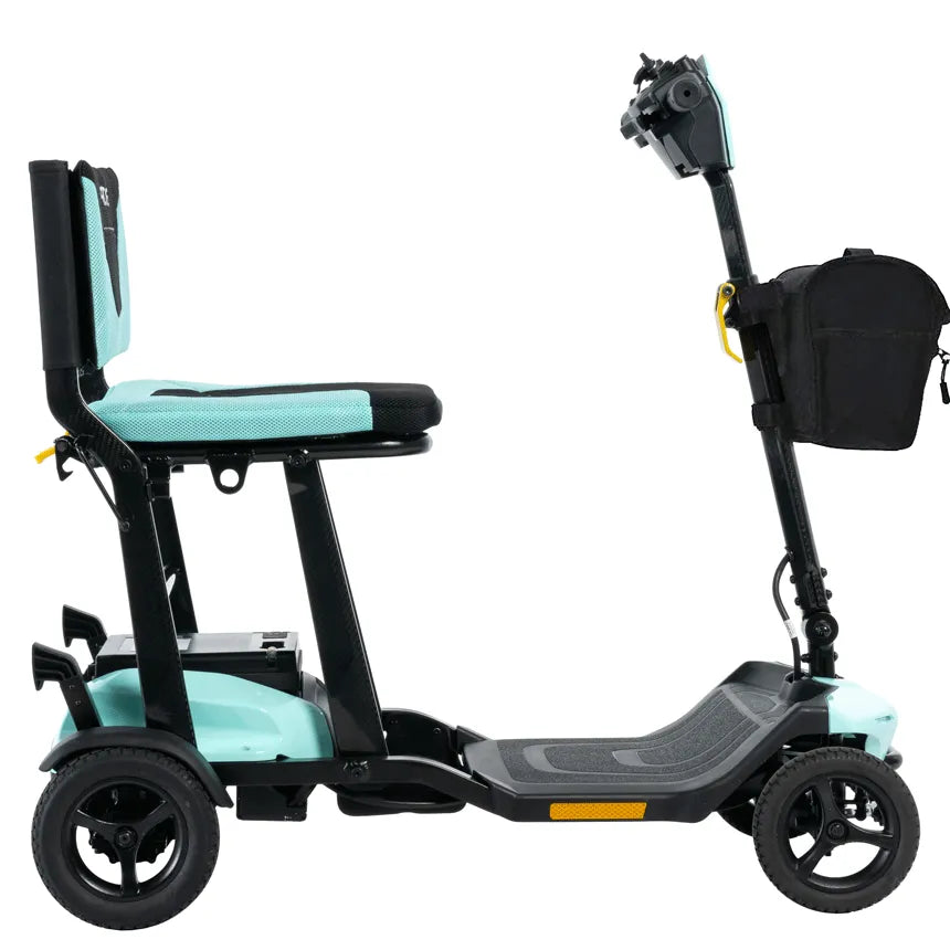 Pride Go Go Super Portable Mobility Scooter - Lightweight & Foldable for Seniors & Adults - Perfect for Travel, Shopping & Outdoor Adventures