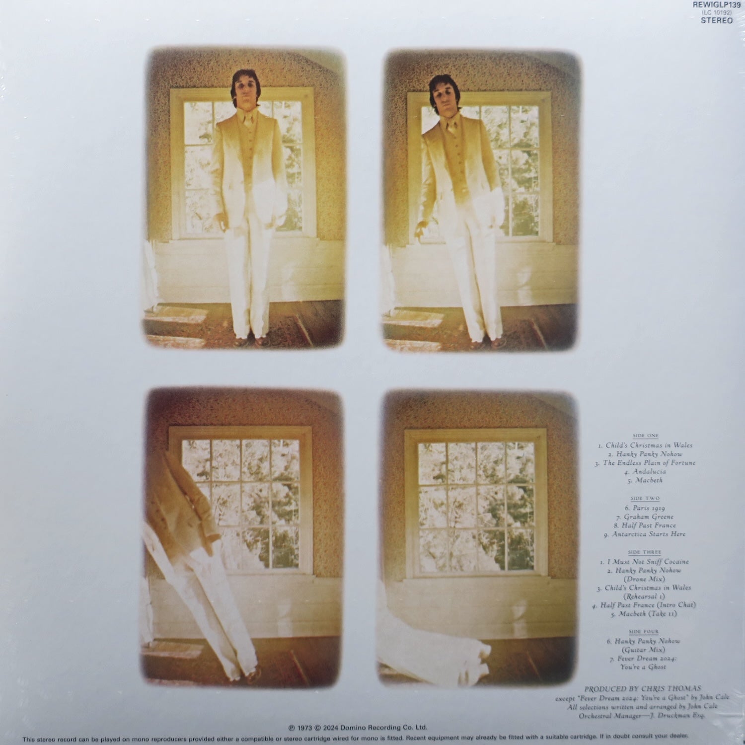 JOHN CALE 'Paris 1919' Vinyl LP Record - 1973 Art Rock Classic Album - Perfect for Vinyl Collectors & Music Enthusiasts
