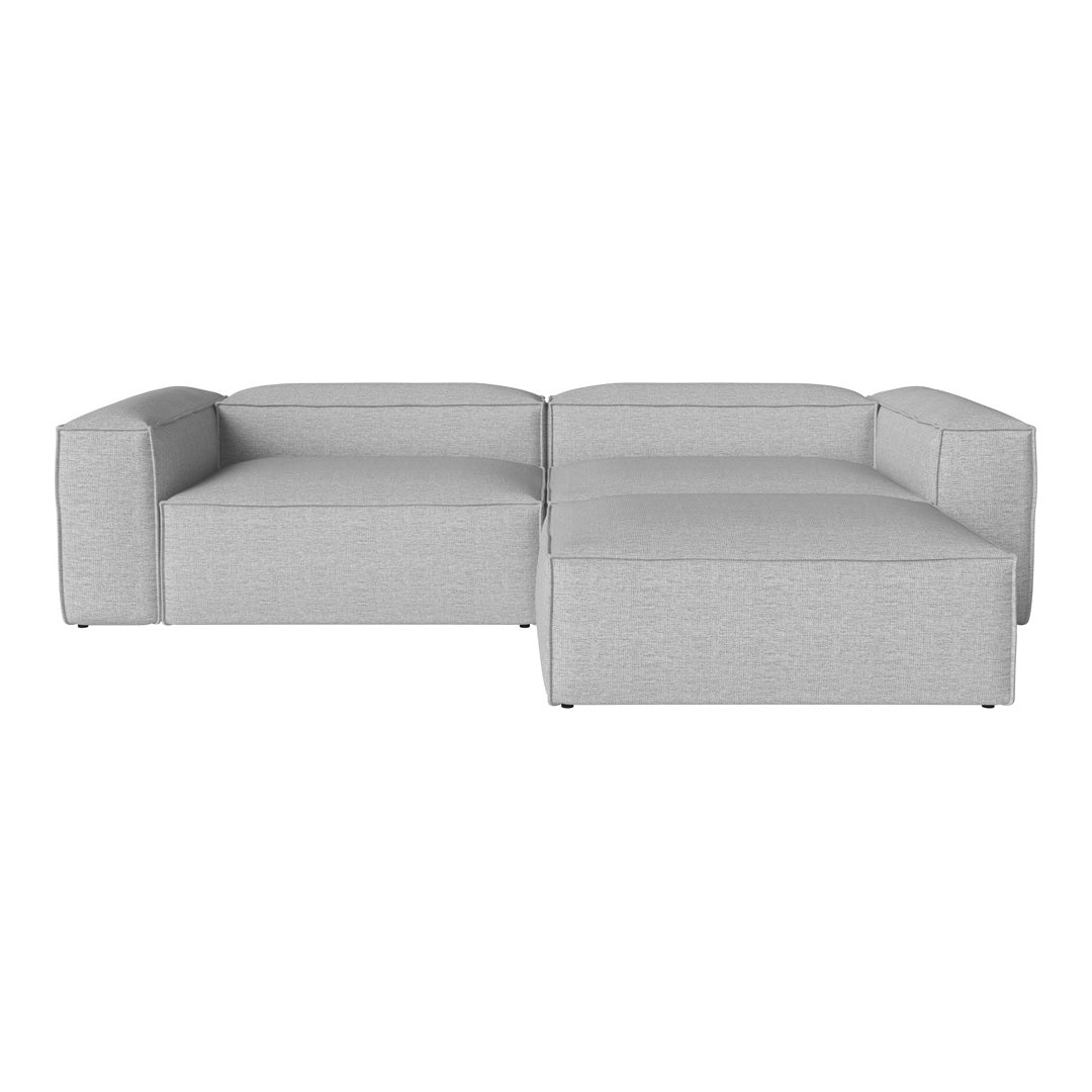 Cosima 2 Seater Sofa with Large Pouf - Modern Living Room Furniture for Small Spaces, Apartment & Lounge Comfort - Perfect for Relaxing, Entertaining & Compact Home Decor
