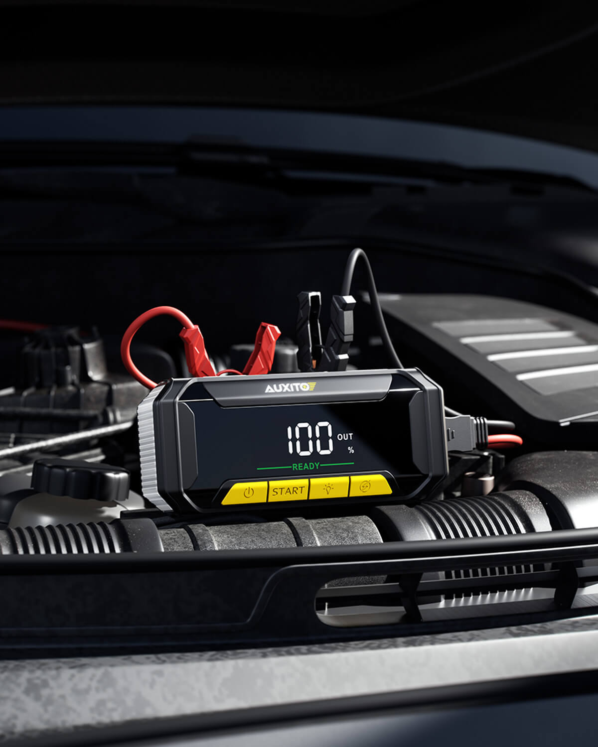 AUXITO J503 6000A Portable Car Jump Starter - 12V Battery Booster for Cars, Trucks, SUVs & More - Emergency Vehicle Power Bank for Roadside Assistance & Outdoor Adventures
