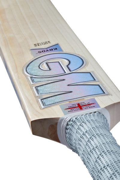GM KRYOS Limited Edition Cricket Bat 2024 - Premium English Willow Cricket Bat for Professional Players - Perfect for Tournaments & Practice Sessions