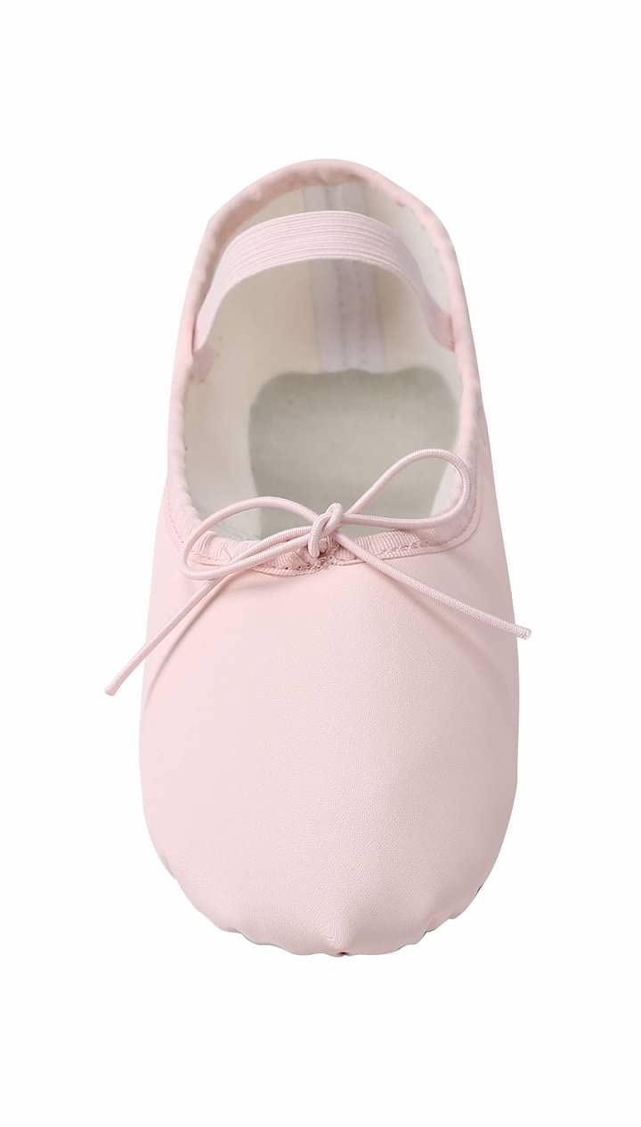 Linodes PU Leather Ballet Shoes for Women & Girls - Comfortable Dance Slippers for Ballet, Jazz & Practice | Perfect for Dance Classes, Performances & Studio Training