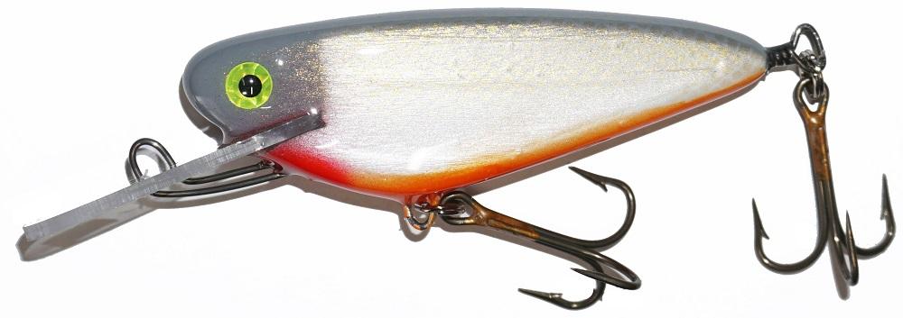 B&N Custom Talonz 5 Fat Shad Crankbait Fishing Lure - Topwater Bass Fishing Bait for Freshwater & Saltwater - Perfect for Trout, Walleye, and Pike Fishing