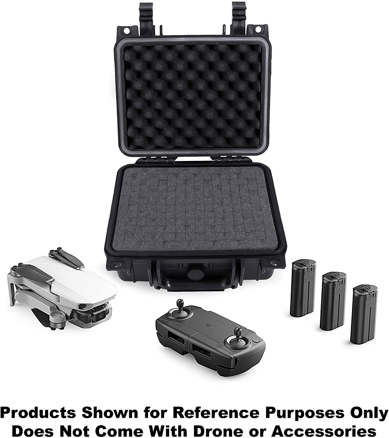Waterproof Hard Case for DJI Mavic Mini Drone & Accessories | Shockproof Travel Storage with Custom Foam Interior | Perfect for Outdoor Adventures & Air Travel