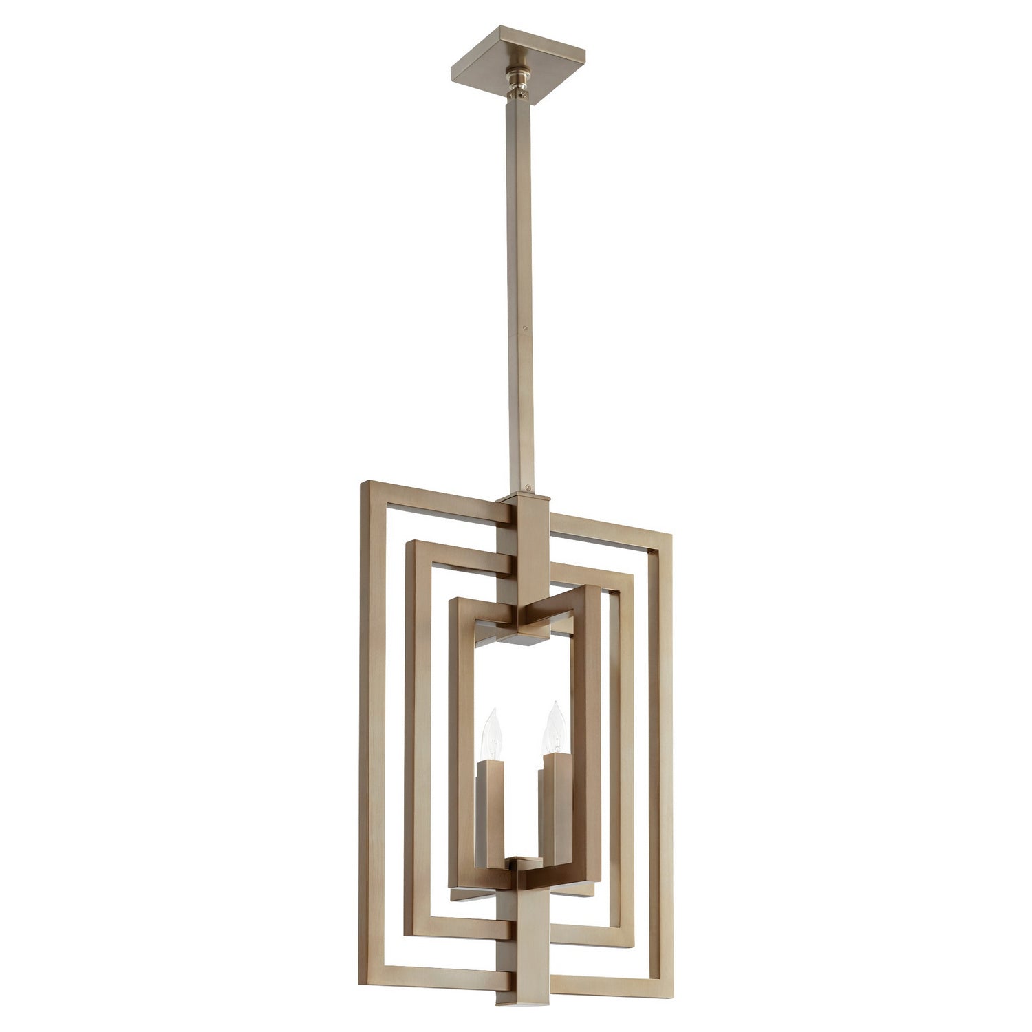 Cyan Design 11388 Nolana Pendant Light Fixture - Dark Brass Finish, Modern Ceiling Light for Dining Room, Bedroom & Living Room