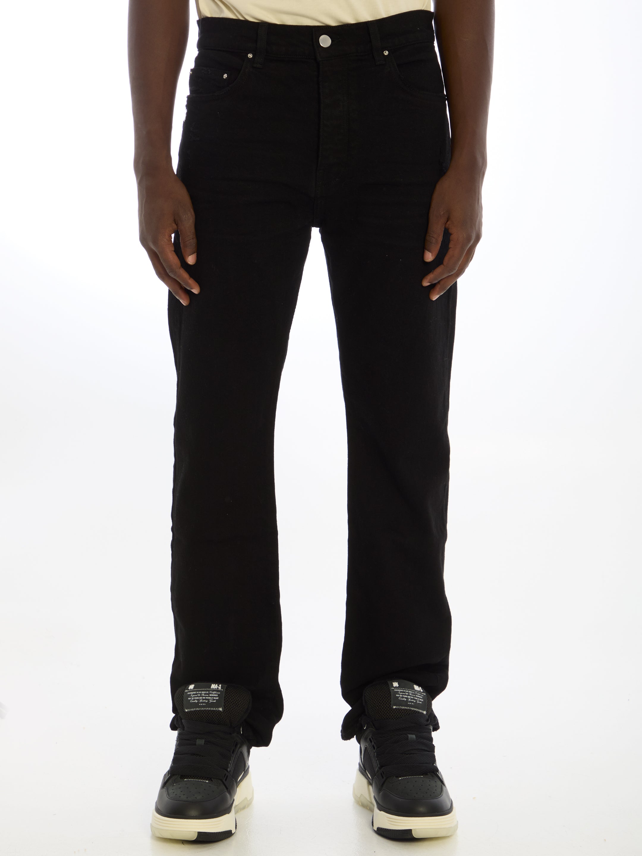 Amiri Slim Fit Jeans for Men - Premium Stretch Denim Pants, Skinny & Comfortable - Perfect for Casual Wear, Night Out & Street Style Fashion