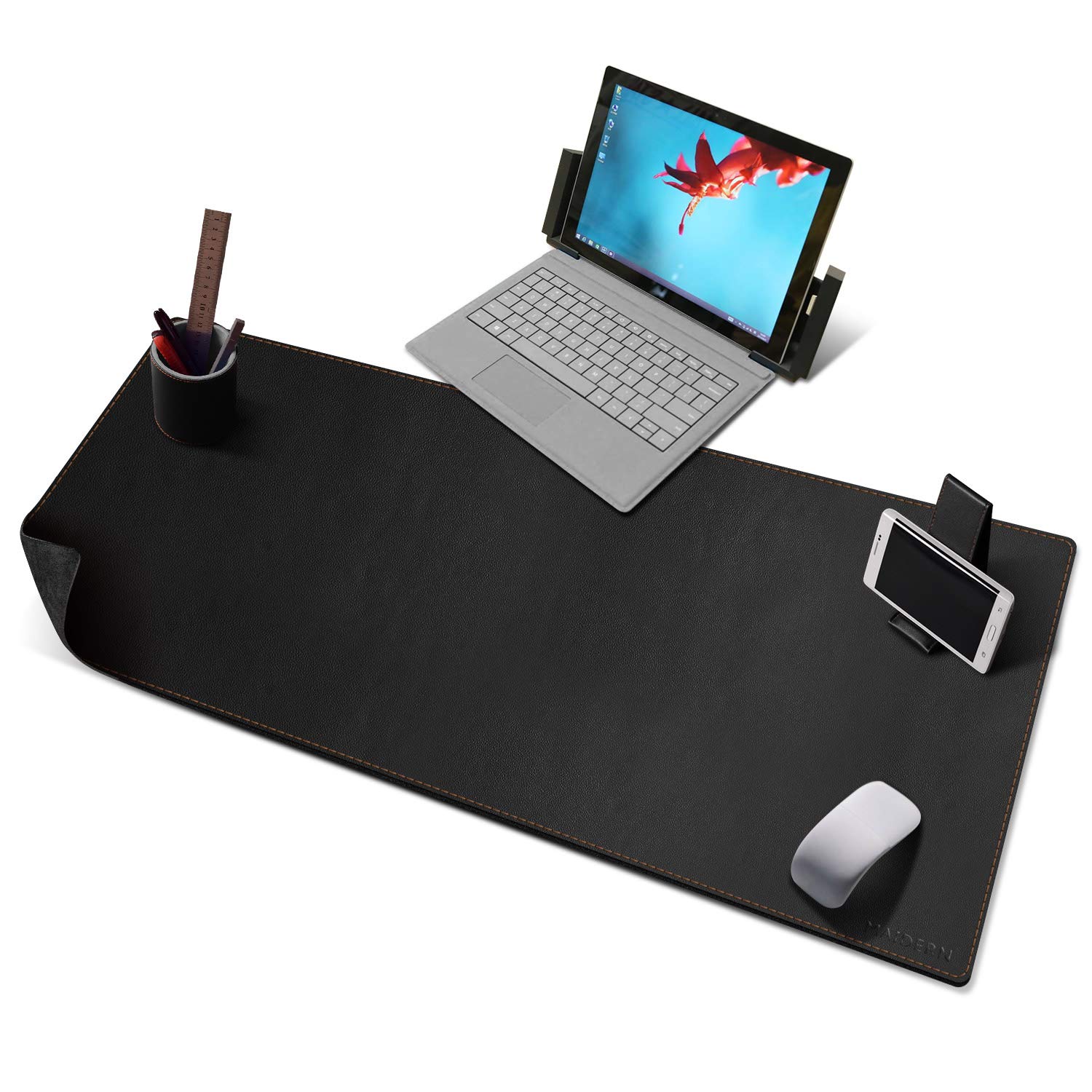 Premium PU Leather Desk Pad - 39.3