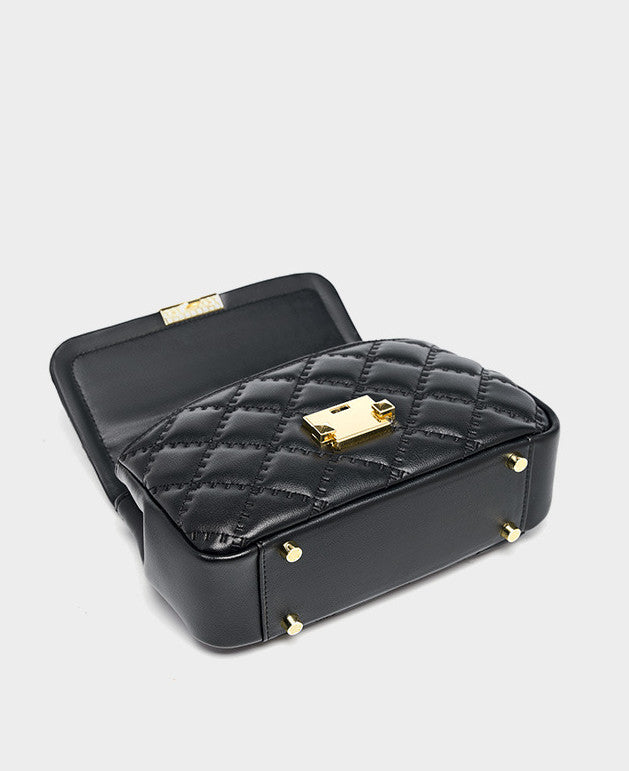 Stylish Quilted Leather Crossbody Chain Bag for Women - Perfect for Parties, Date Nights & Everyday Use