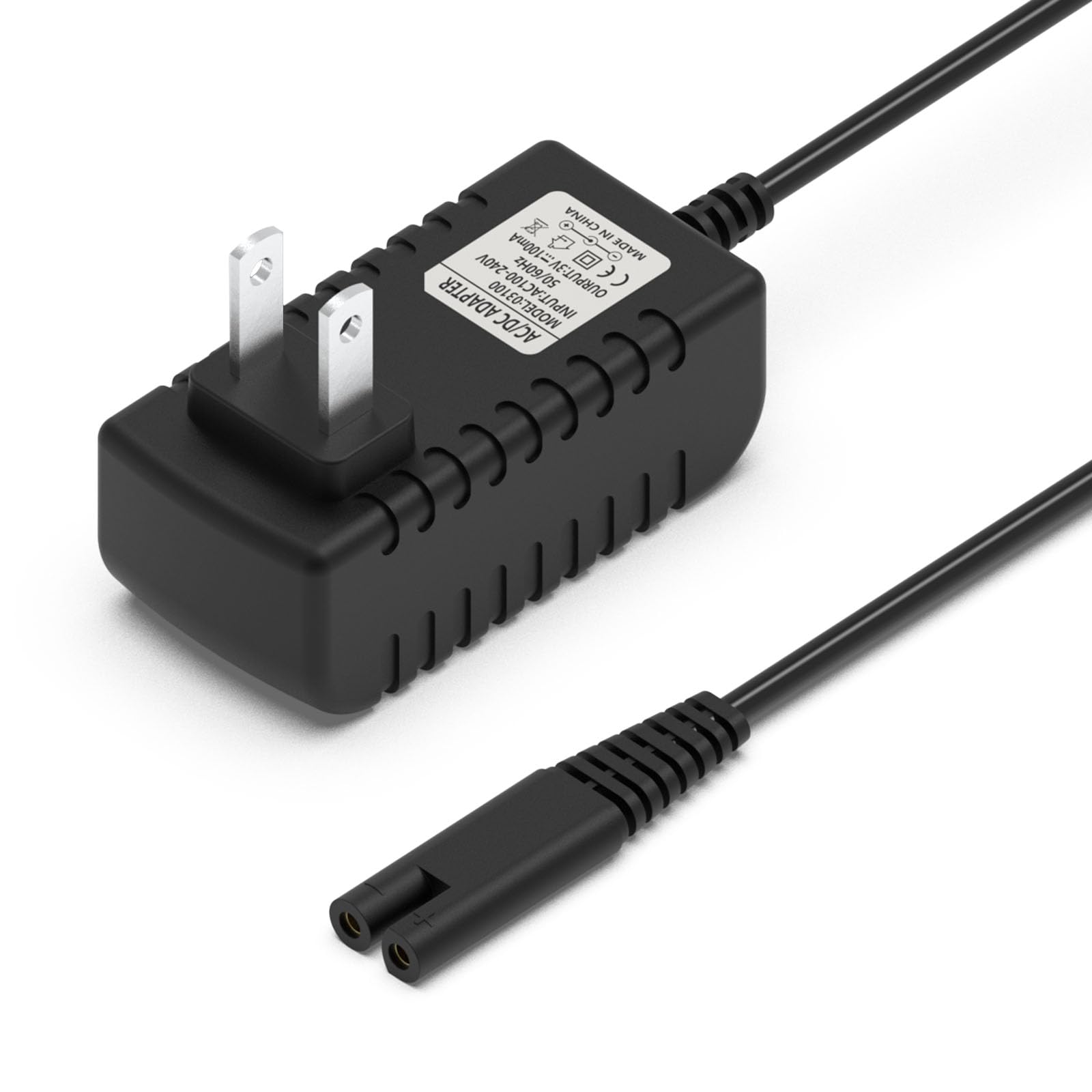 Waterpik Cordless Water Flosser Charger - 3V USB Replacement Charging Cable (5FT, Black) for WP360/WP360W/WP360C/WP400/WP440/WP440C/WP450/WP462/WP462W/WP468/WF13/WP100 Series - Perfect for Travel & Home Oral Care