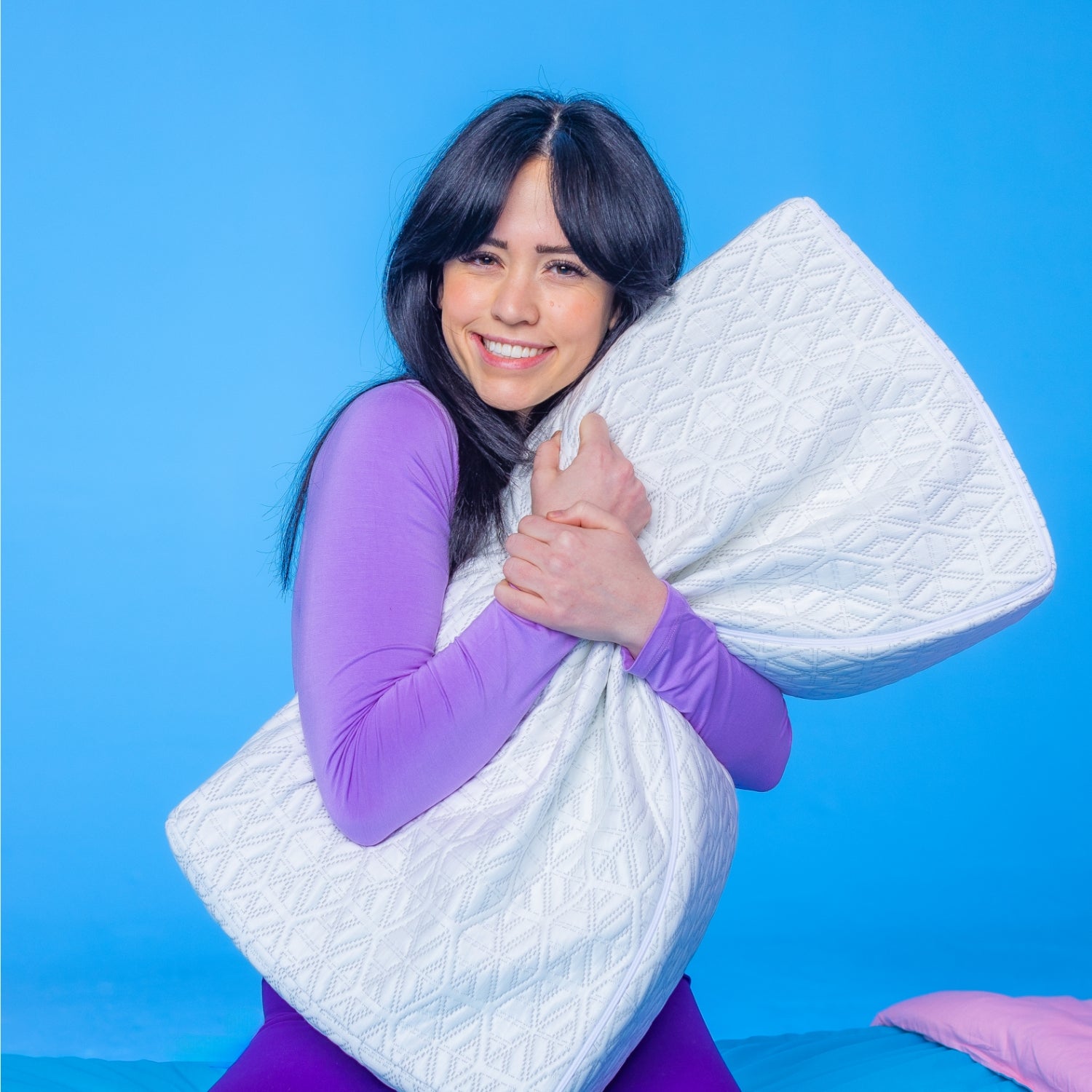 Best Ice Cube Pillow for Side Sleepers - Cooling Gel Memory Foam Pillow for Neck Pain Relief - Perfect for Hot Sleepers & Night Sweats