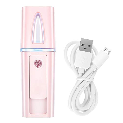 Duevin Nano Facial Sprayer - USB Portable Cool Mist Hydrating Mister for Face & Eyelash Extensions | 20ml Skin Soothing Atomizer | Perfect for Travel, Office & Home Skincare Routine