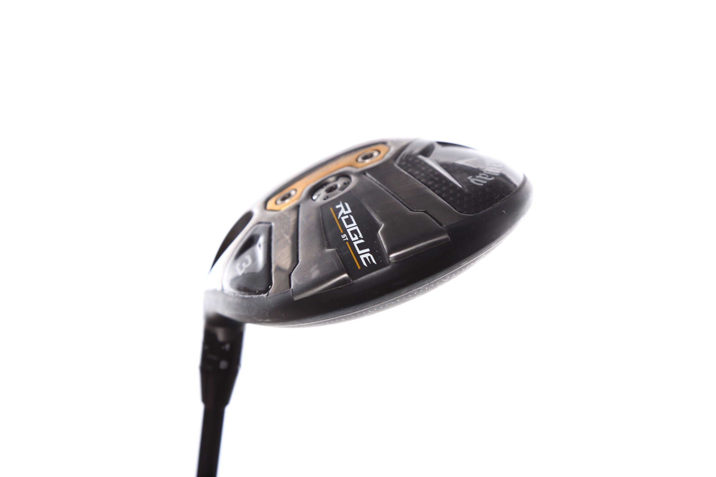 Callaway Rogue ST LS 3 Wood Left Handed Golf Club - 15° Loft, Extra Stiff Flex, Used - Perfect for Long Fairway Shots and Low Handicap Players