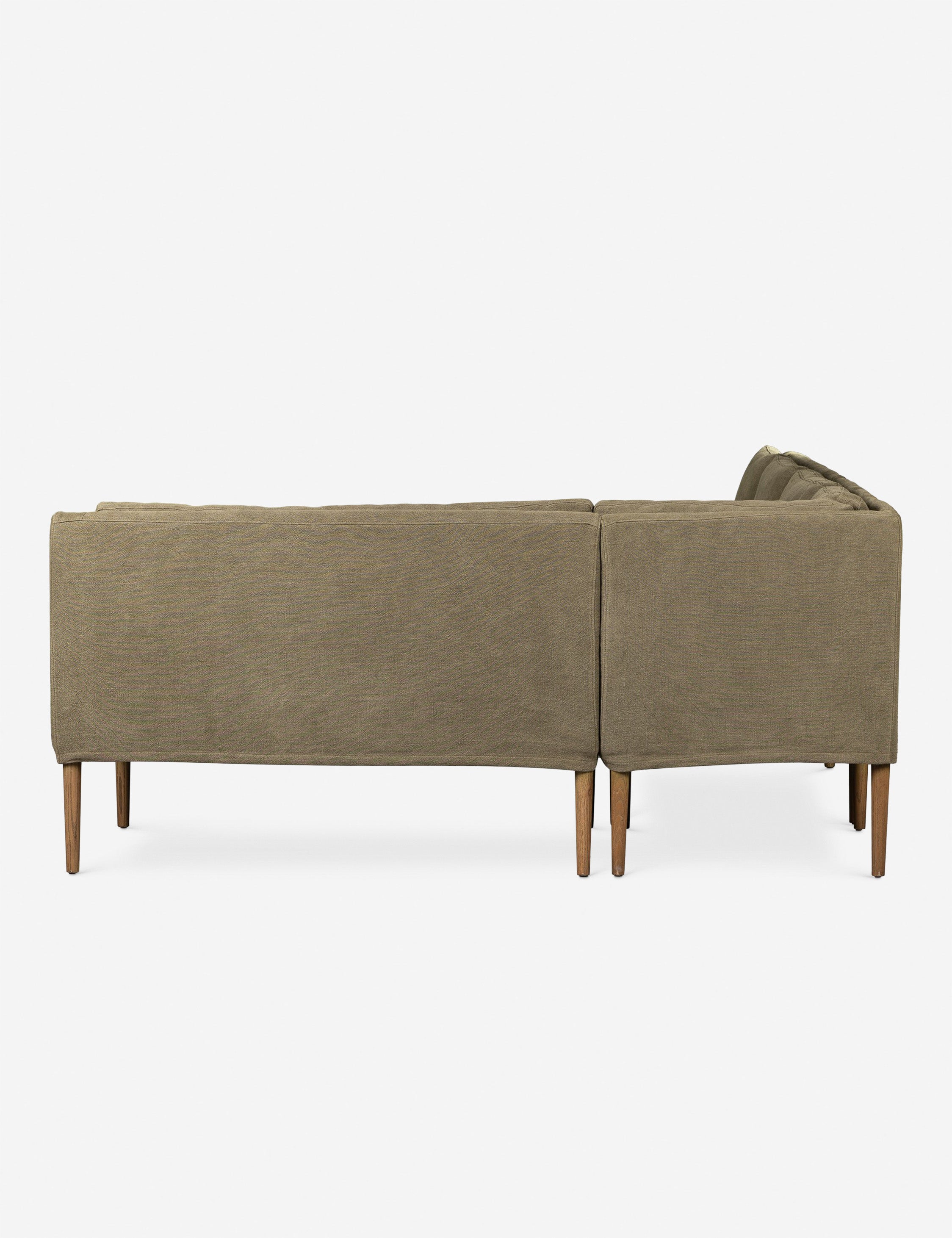 Aurelia Dining Banquette by Amber Lewis x Four Hands - Modern Upholstered Bench for Dining Room, Kitchen Nook & Entryway - Comfortable Seating Solution for Home Decor