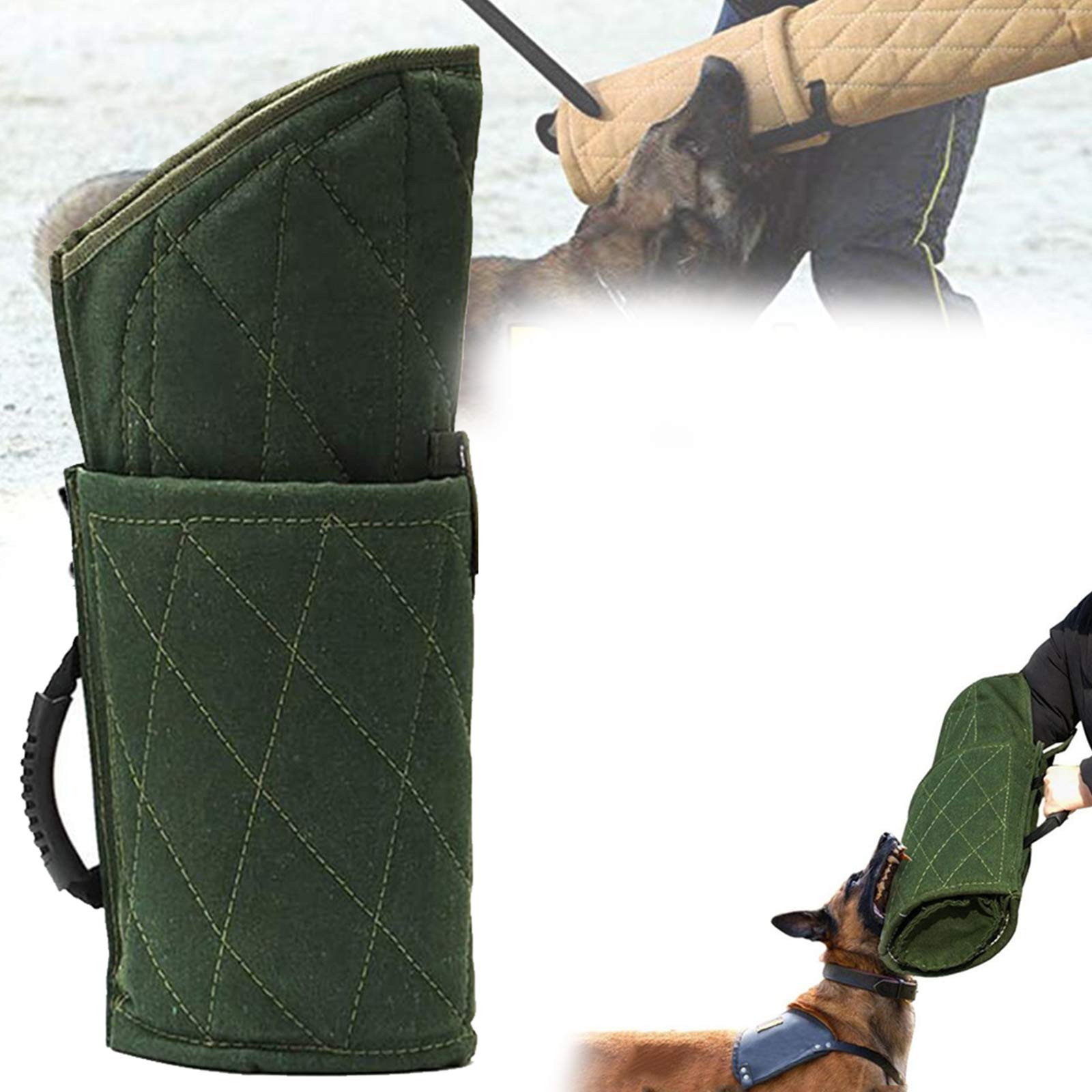 Durable Jute Dog Bite Sleeve for Training - Protective Arm Sleeve for Small & Medium Dogs, Puppies & Working Breeds (German Shepherd, etc.) | Perfect for Bite Training, Playtime & Protection