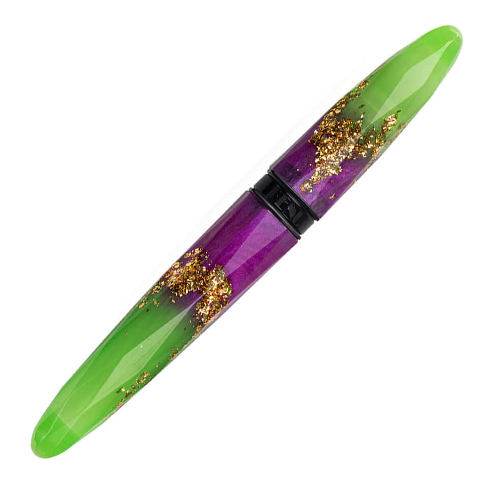 Benu Briolette Fountain Pen - Luminous Neon Ink, Elegant Writing Instrument for Professionals & Students - Perfect for Note Taking, Journaling & Calligraphy