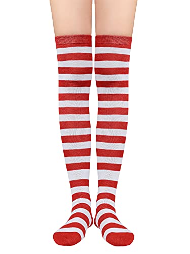 1 Pair Red White