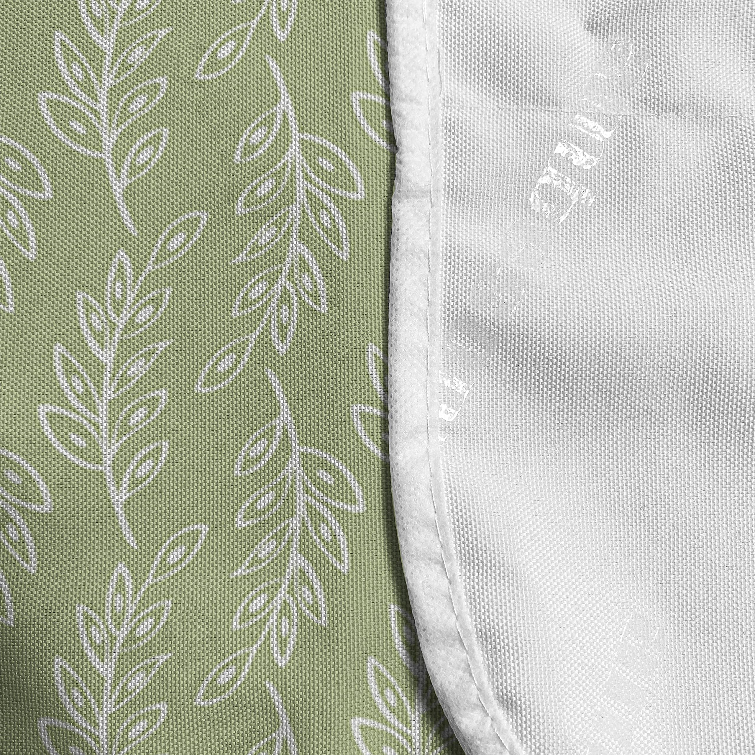 Ambesonne Microwave Oven Cover - Water Resistant Kitchen Organizer with Pockets, Woodland Twigs Botanical Print in Monochrome Style, 36