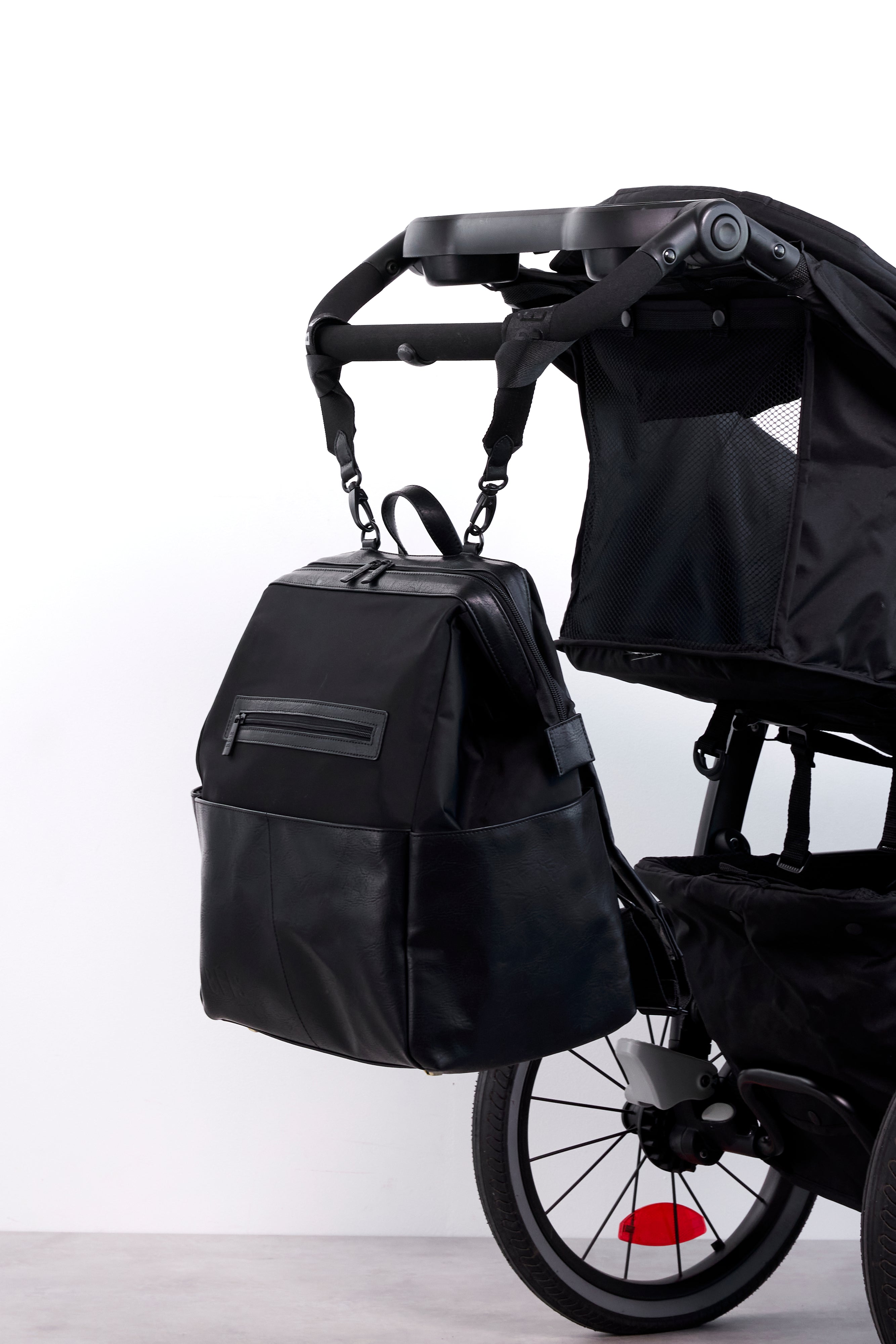 Premium Black Diaper Backpack for Moms - Waterproof, Spacious & Stylish Baby Essentials Organizer - Perfect for Travel, Daycare & On-the-Go Parenting