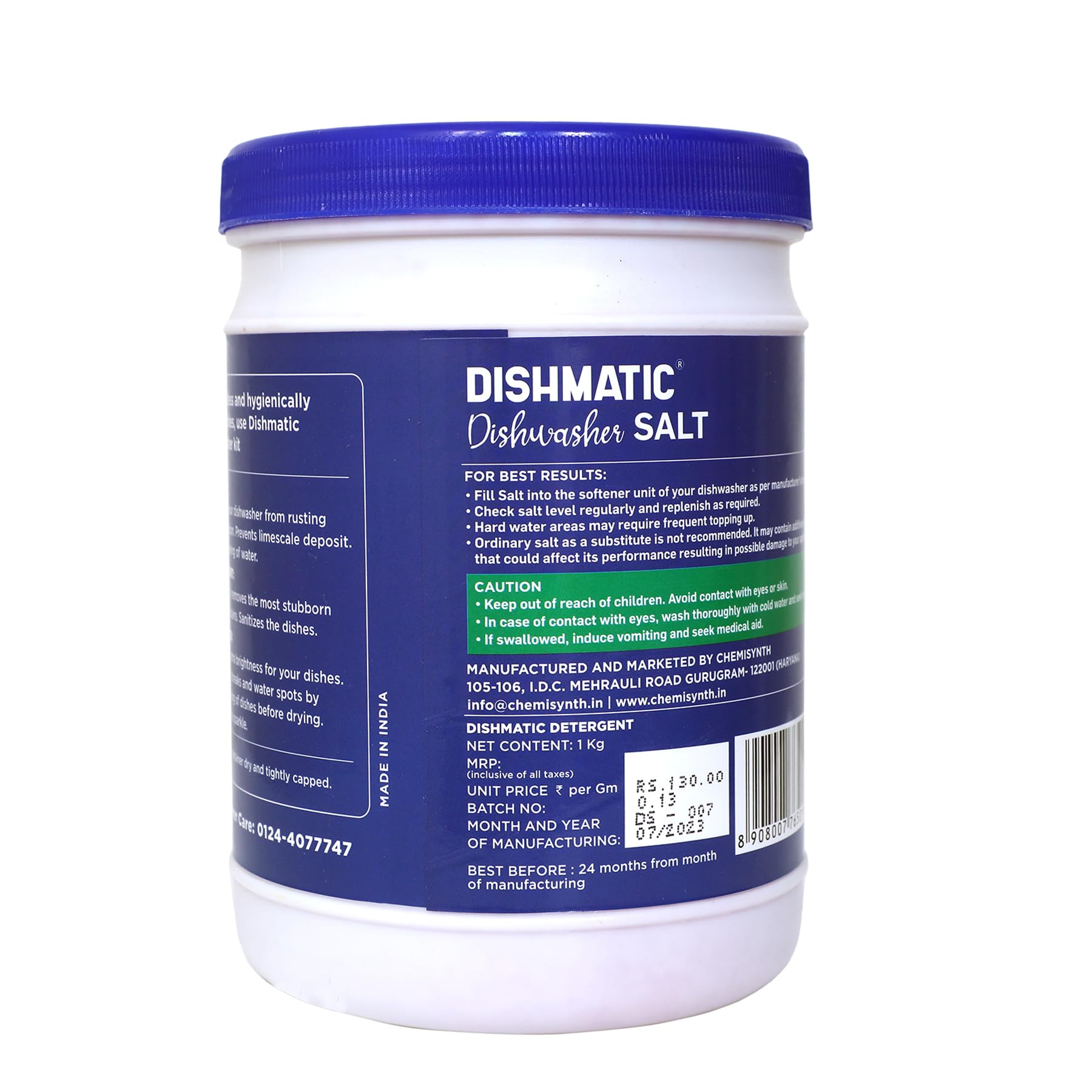 Eco-Friendly Dishwasher Salt and Rinse Aid Combo (250ml Liquid + 1KG Powder) for Automatic Dishwashers - Streak-Free Shine & Spotless Dishes - Perfect for Daily Dishwashing & Glassware Care
