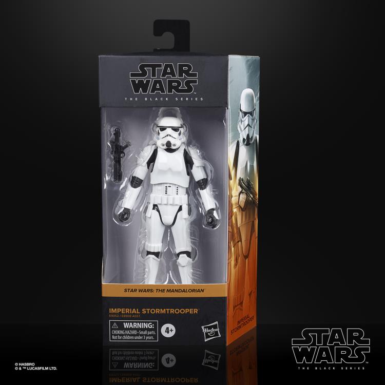 Star Wars The Black Series Stormtrooper Action Figure - The Mandalorian Collectible Toy for Display & Play | Perfect for Fans, Collectors & Gift Giving
