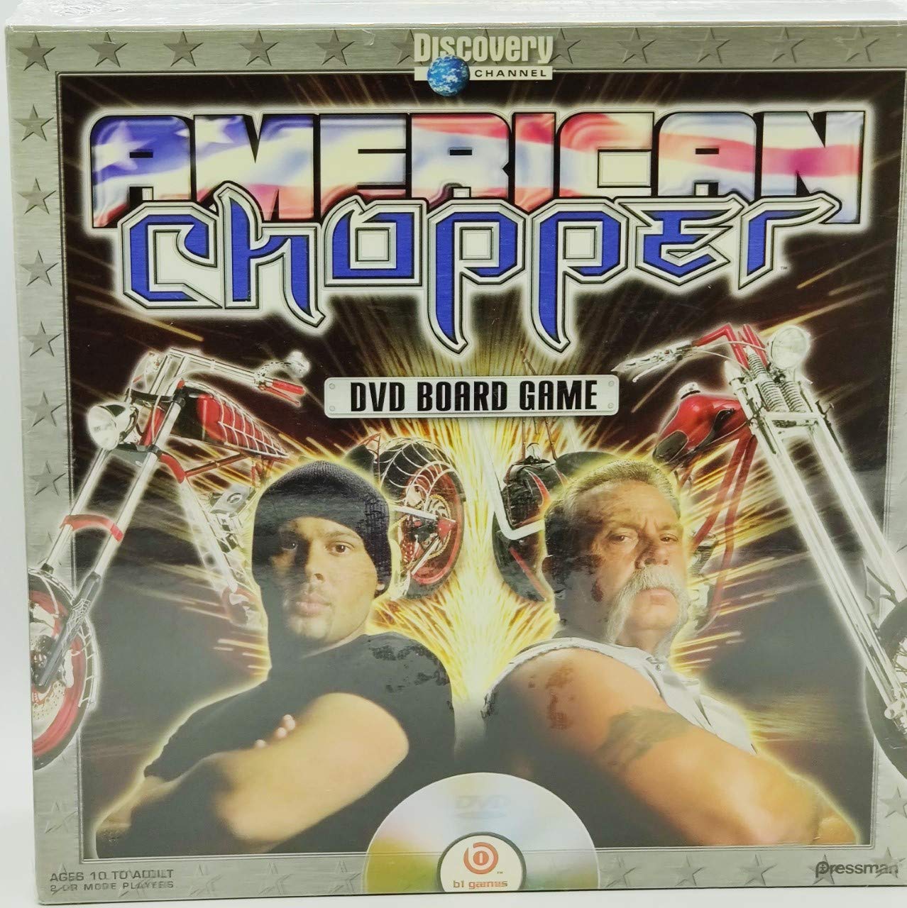 American Chopper DVD Board Game - Motorcycle Racing Strategy Game for Family & Friends - Perfect for Game Nights, Parties & TV Show Fans