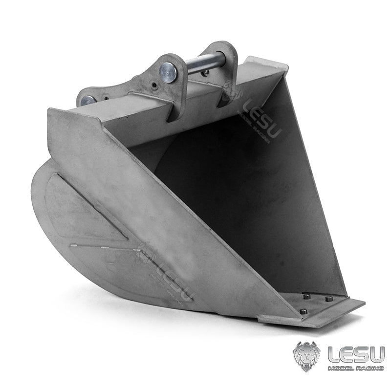 1/14 LESU PC360 Metal Excavator Truck Tracks Kit with Sprocket, ESC Motor & Metal Cabin - Heavy Duty Grab Grapple Bucket for RC Construction Vehicles - Perfect for RC Model Building, Construction Simulation & Collectors