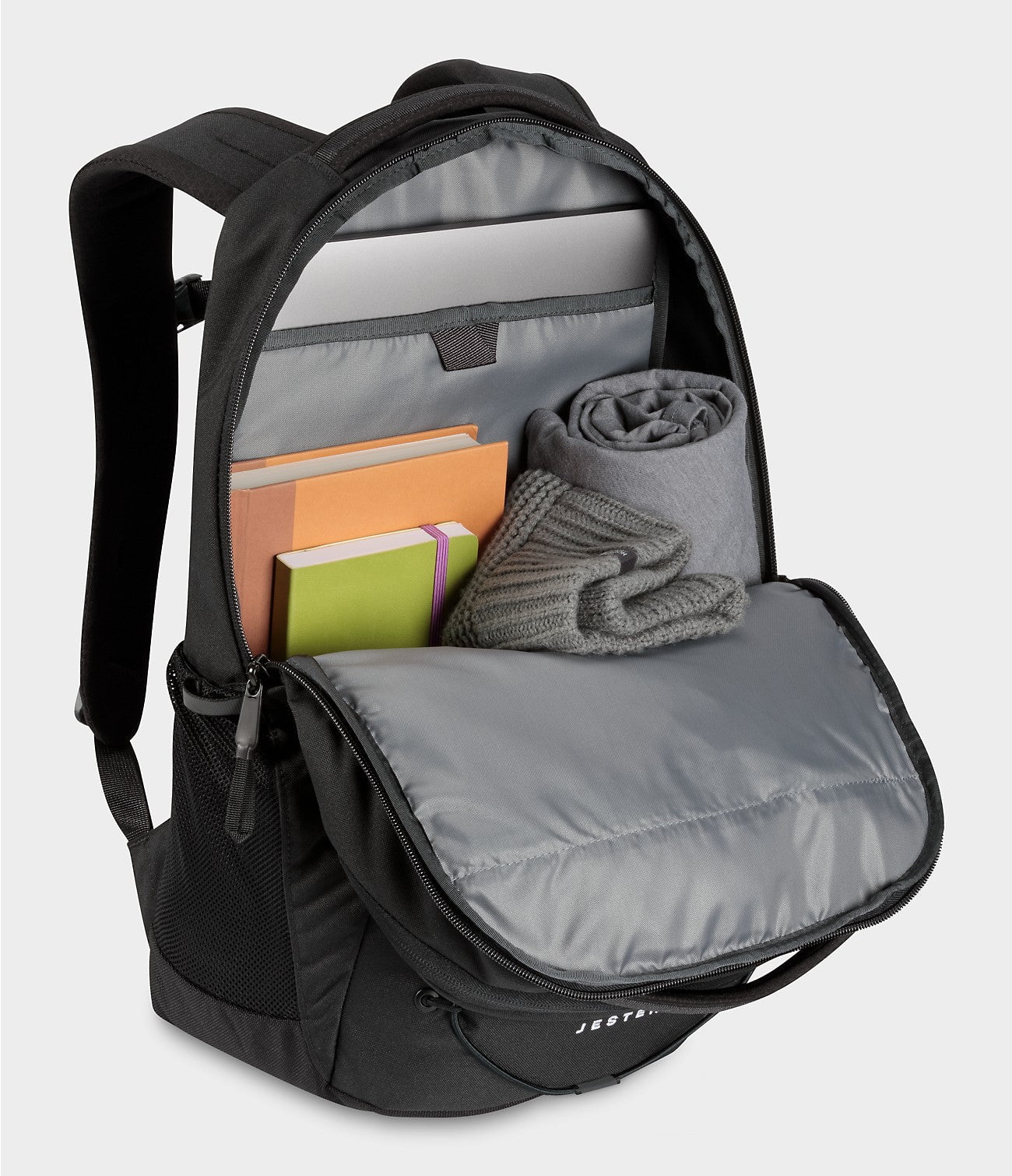 The North Face Jester Backpack - Durable Laptop Backpack for School, Travel & Hiking | Water-Resistant Daypack with USB Charging Port
