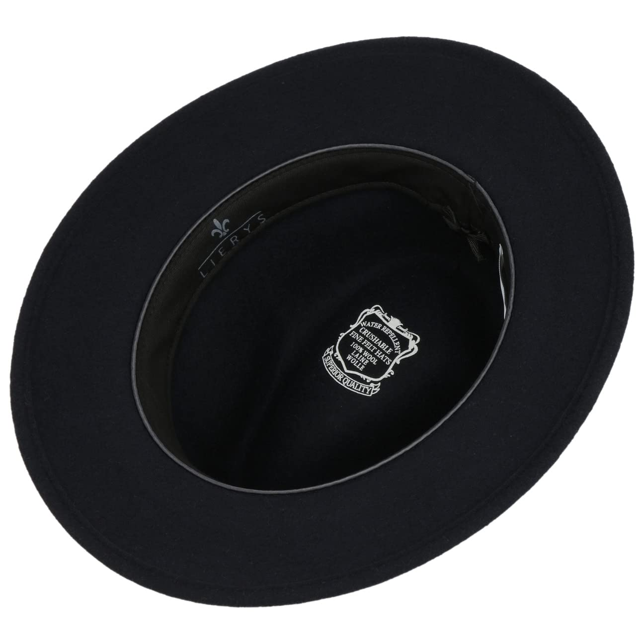 Lierys Men's Casual Lightweight Travel Wool Felt Hat - Handmade in Italy - Perfect for Outdoor Adventures & City Strolls