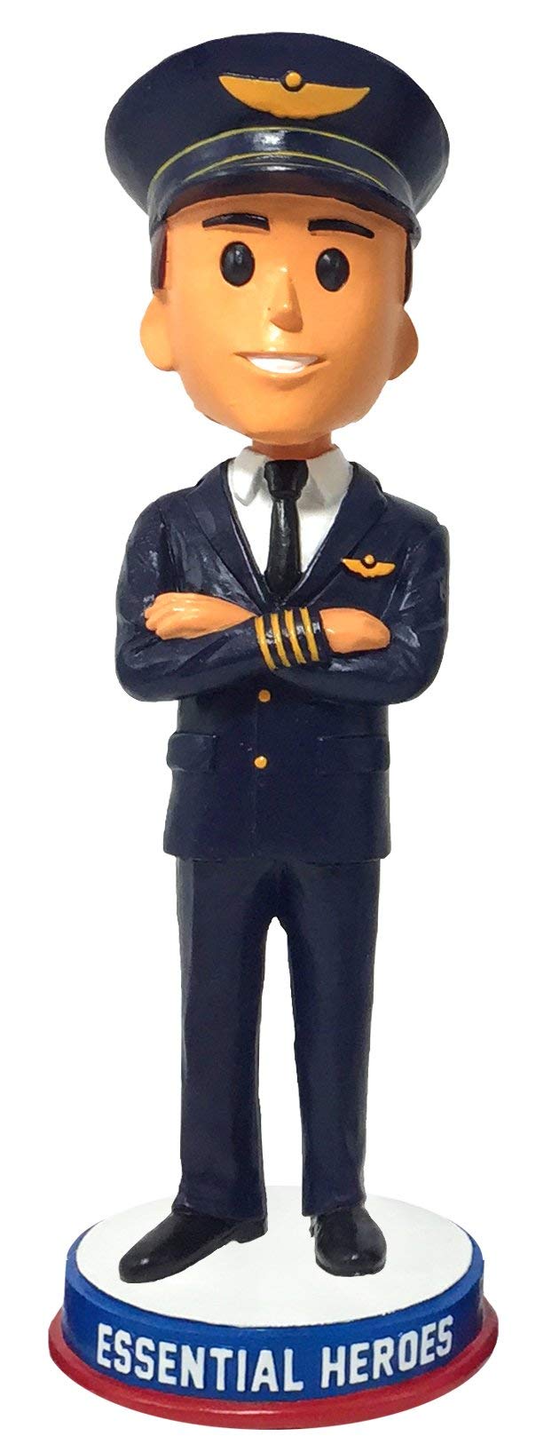 Pilot & Air Traffic Controller Bobblehead - Essential Heroes Airport Collectible Figurine for Aviation Enthusiasts | Perfect for Office Desk, Home Decor, or Gift for Aviation Professionals