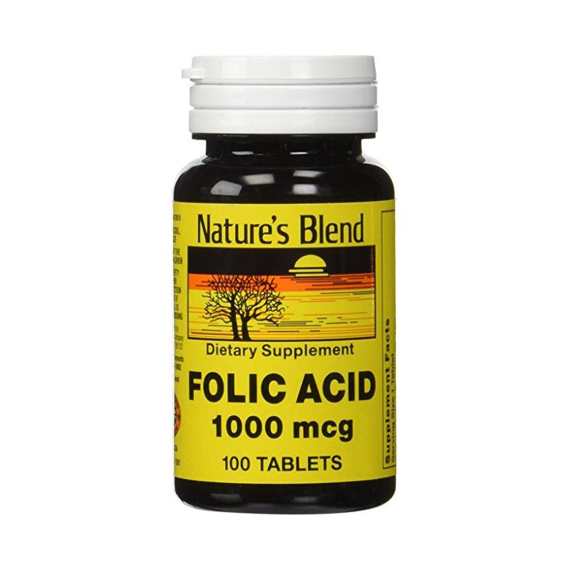 Best Folic Acid Supplement Tablets for Women & Pregnancy - 400mcg Vitamin B9 for Prenatal Health & Hair Growth - Daily Essential for Conception & Healthy Baby Development | Perfect for Moms-to-Be & Fertility Support