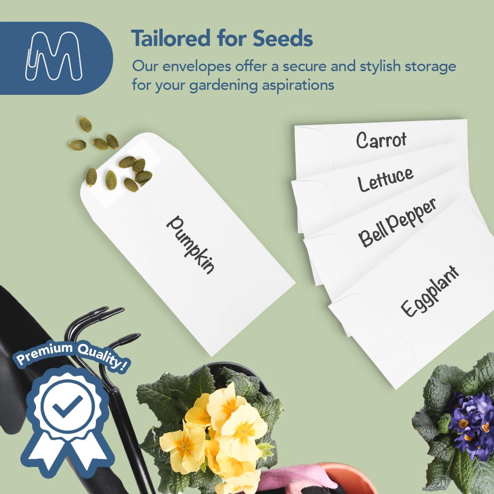 MOS #1 Coin Envelopes – 120-Pack 2-1/4