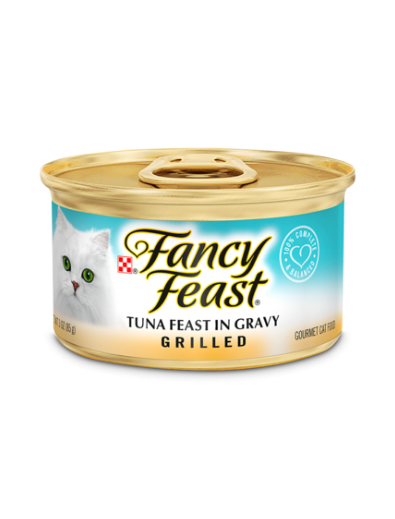 Fancy Feast Grilled Tuna Canned Cat Food 85g - Premium Wet Cat Food for Adult Cats | Perfect for Mealtime & Special Treats