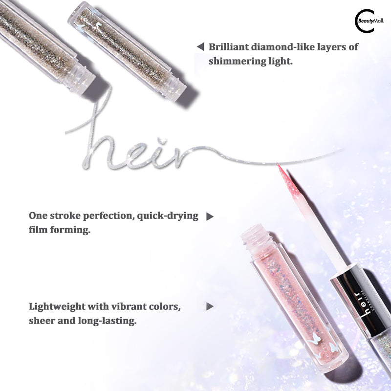 HEIR Diamond Fragment Dream Dual Ended Liquid Eyeshadow - Long Lasting Shimmer & Matte Makeup for Day & Night Looks - Perfect for Parties, Weddings, and Special Occasions